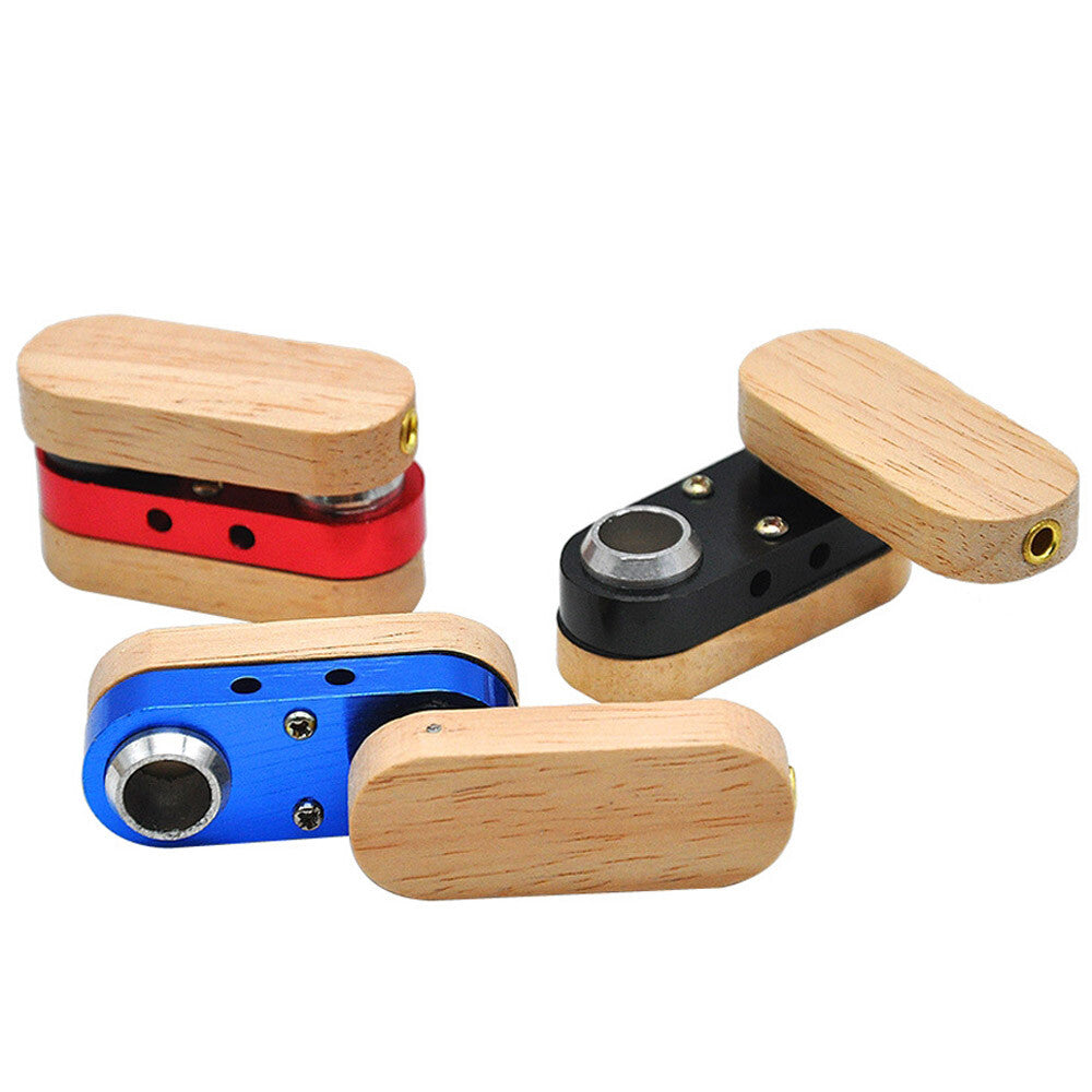 2" Colored Wood Metal Wooden Monkey Tobacco Smoking Hand Pipe Fashion Design US