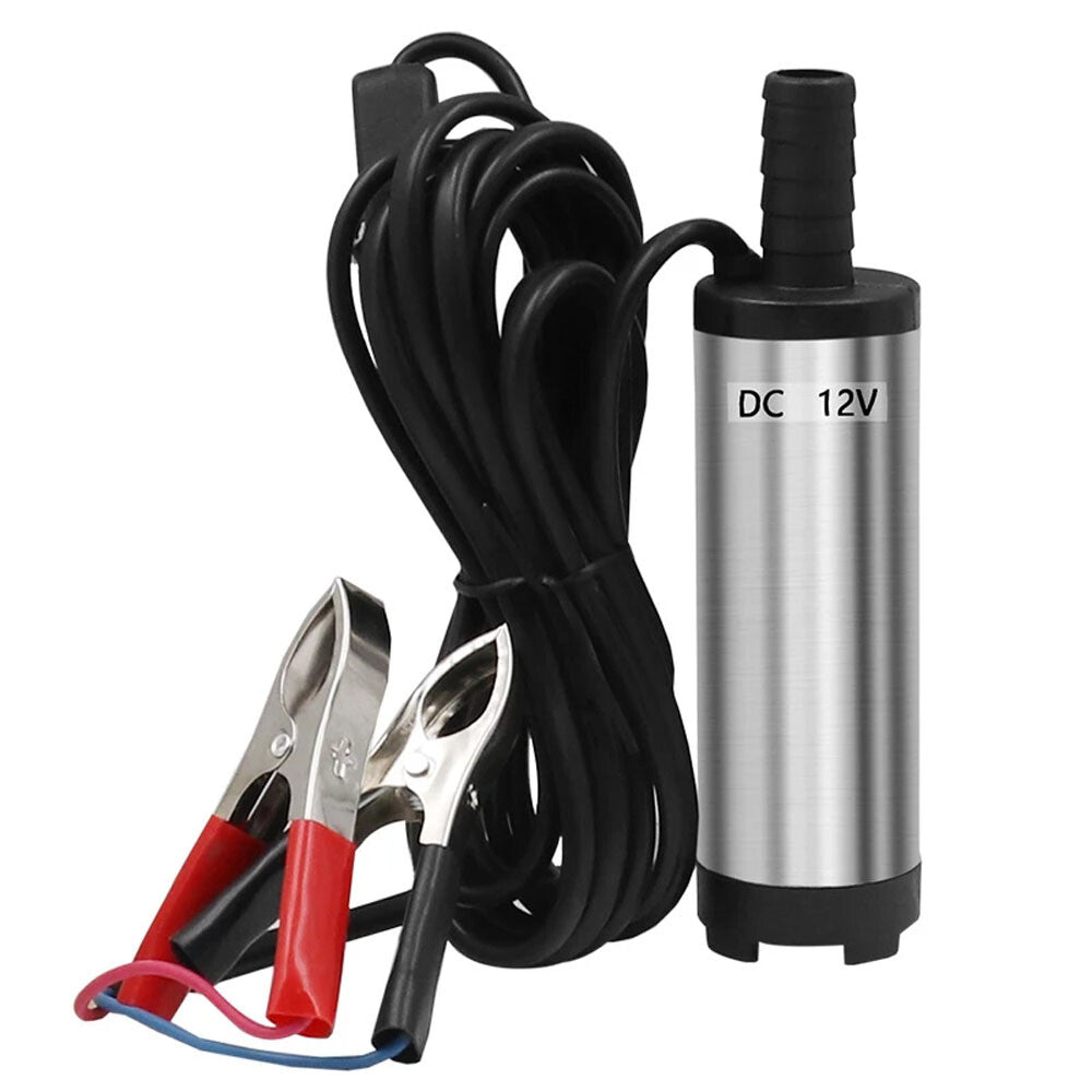 Submersible Pump DC 12V Electric 8500R/Min for Water Oil Kerosene Refueling Tool