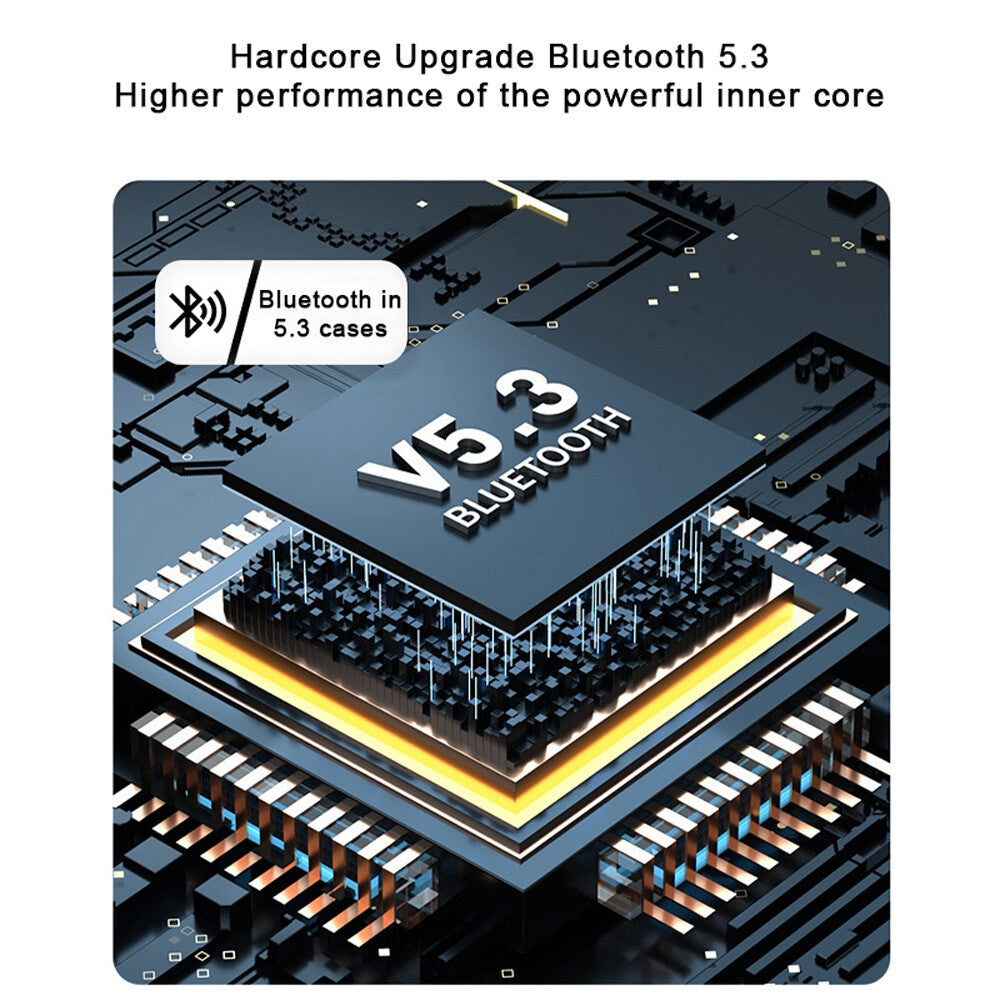 2023 Bluetooth Earbud Headset TWS 5.3 Wireless Earphone Invisible for All Phone