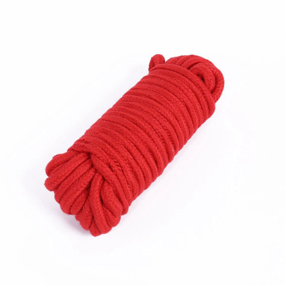 33Ft/10M Thicken Cotton Rope Bondage Restraint Japanese Shibari BDSM Binding Toy