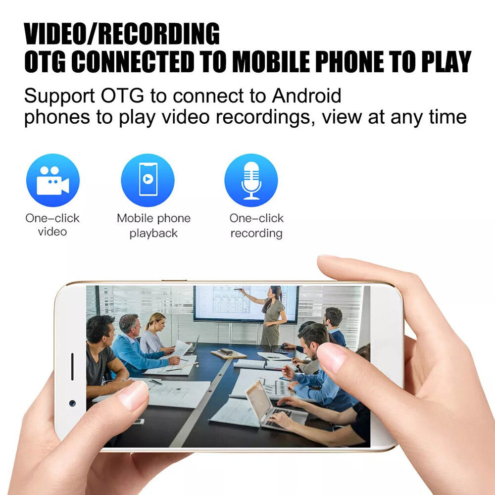 Necklace Camera Mini Full HD Video Audio Voice Recording Wearable Small Recorder