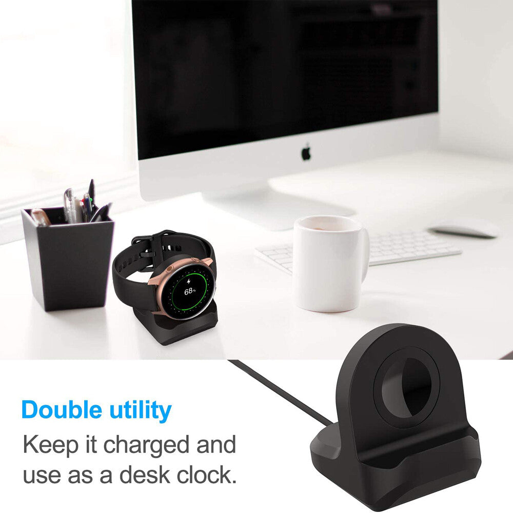 Wireless Charger Magnetic Dock for Samsung Galaxy Watch 4 Classic Watch3 Active2