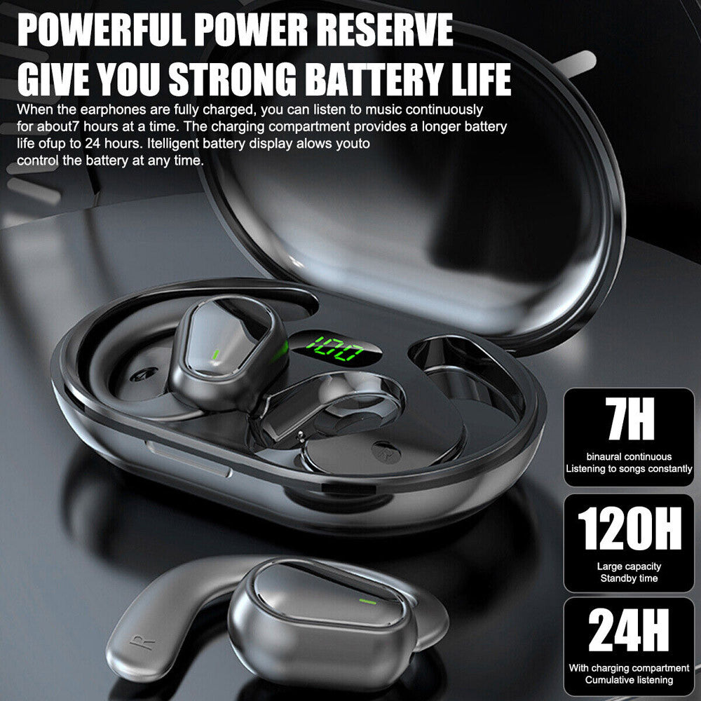 TWS Bluetooth 5.3 Headset Wireless Earphones Earbuds Stereo Headphones Ear Hook