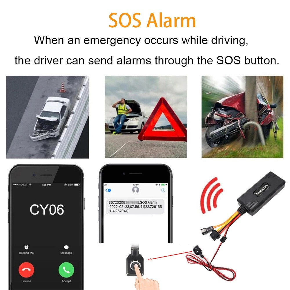 Anti Theft 4G Car GPS Tracker Real-Time Tracking Locator Device Remote Control