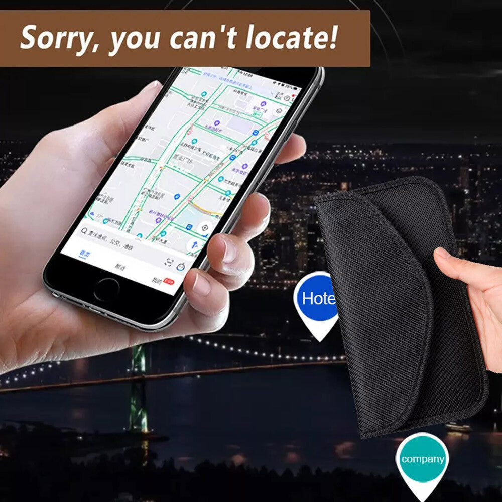 4 Pack Faraday Bag Cell Phone Wallet Blocker Radiation Signal Shielding Case US