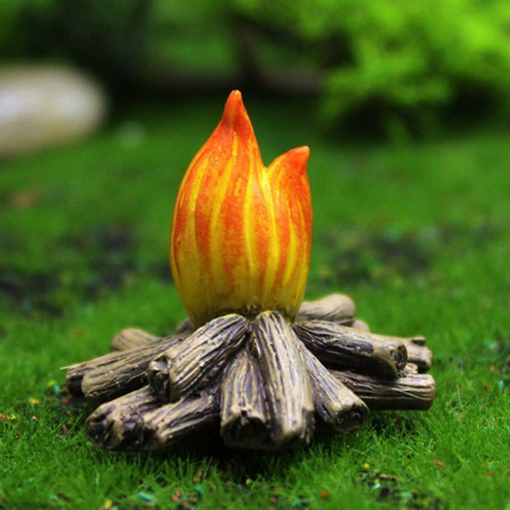 4PCS Fairy Garden Gnomes Accessories My Little Friend Drunk Gnome Dwarfs Gift US