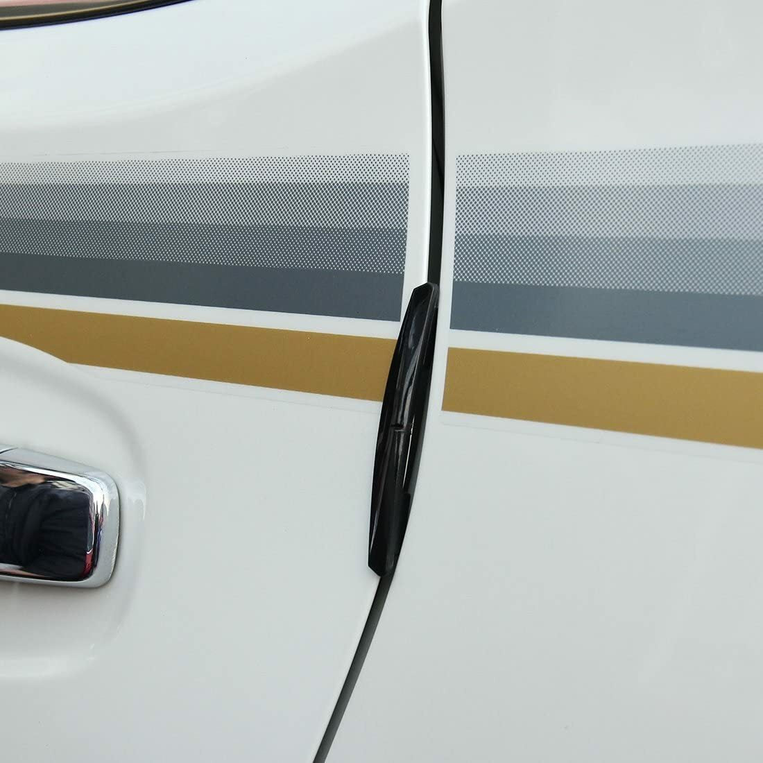 4X Car Door Edge Scratch Anti-Collision Protector Guard Strip Cover Accessories