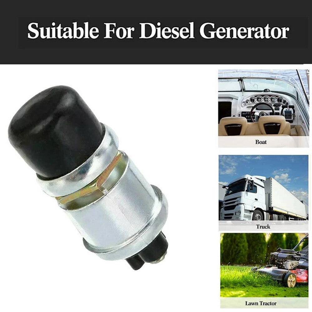 4PCS 12 Volt DC Heavy-Duty Start Momentary Push-Button Starter Switch 50 Amps US