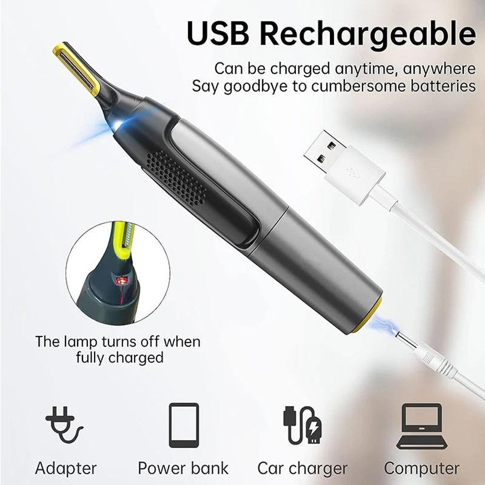 2025 NEW Nose Ear Face Neck Eyebrow Hair Mustache Beard Trimmer Shaver Clippers