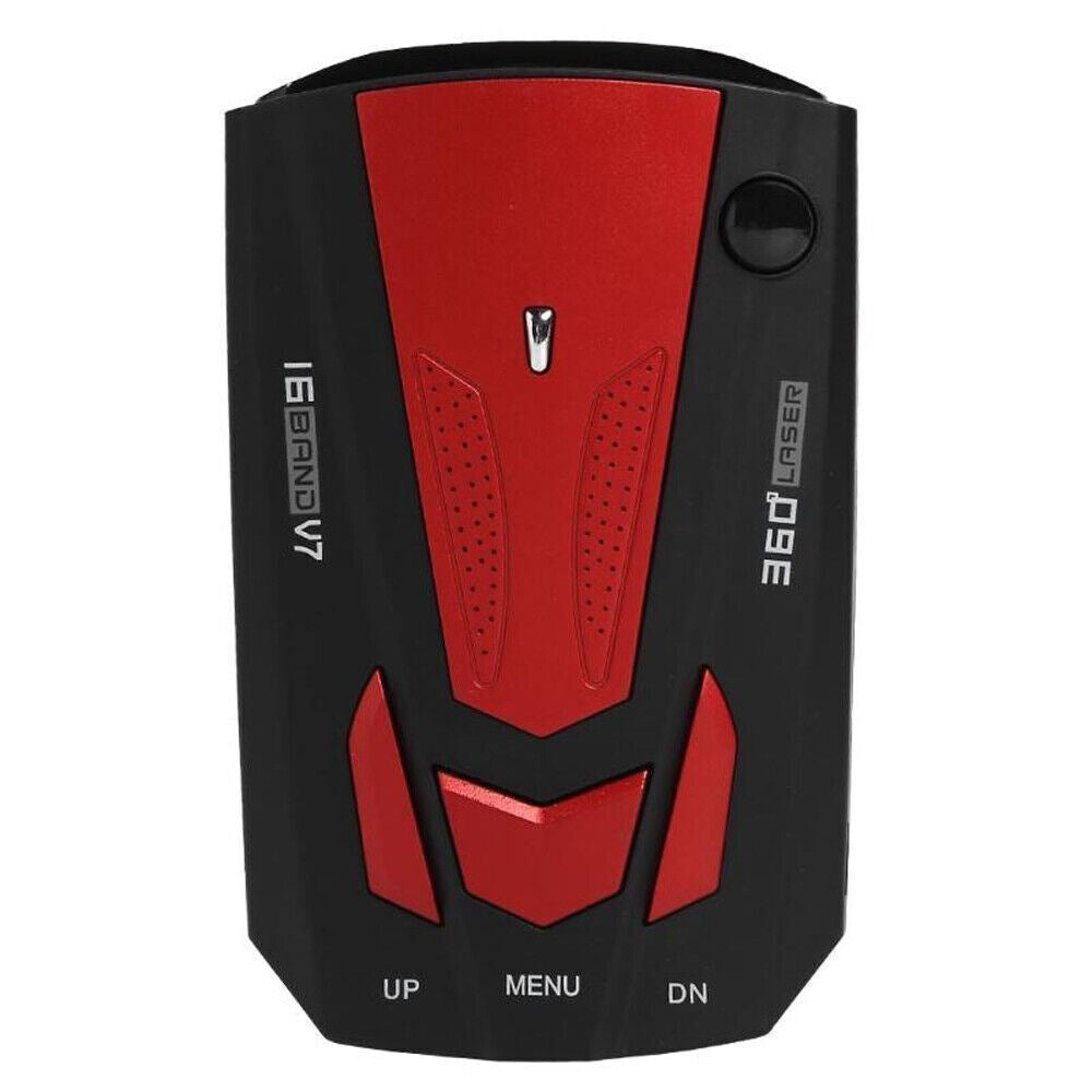 Car 16 Band 360° Anti-Police GPS Camera Laser Radar Detector Voice Alert NEW US