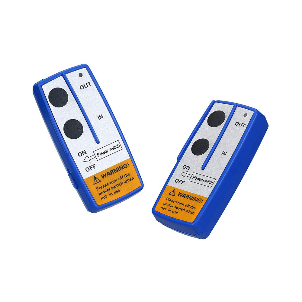 Wireless Winch Remote Control Kit 12V Receiver 150Ft Twin Switch Handset Easy US