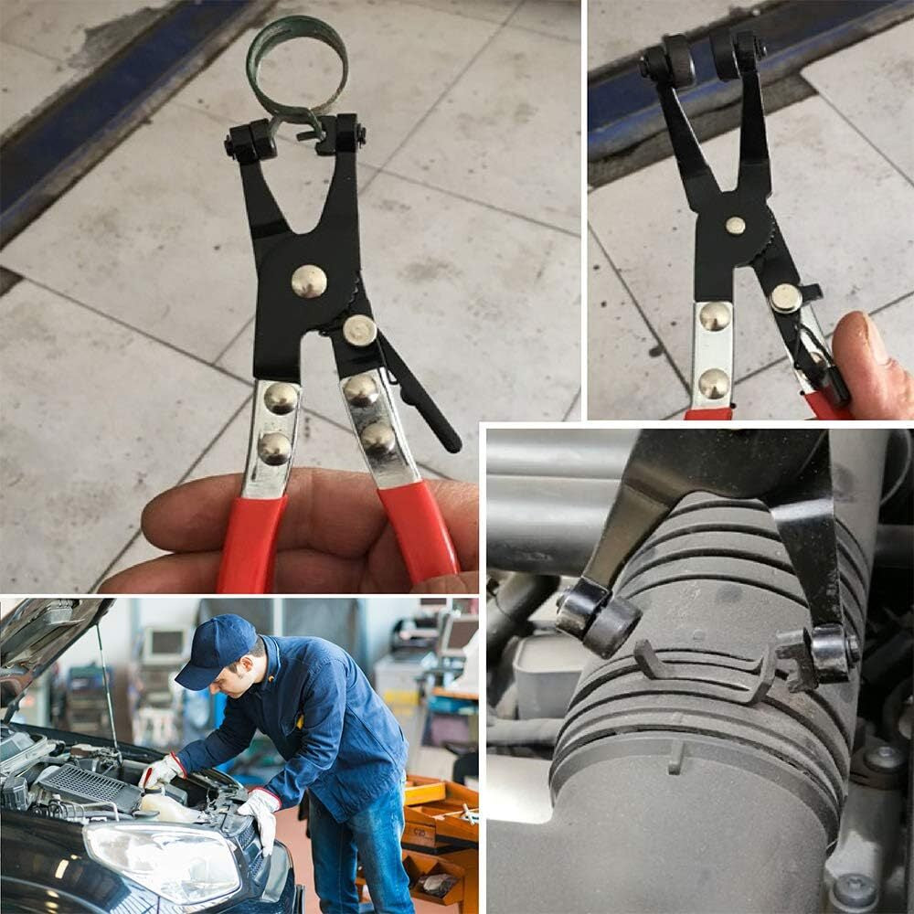 2X Hose Clamp Pliers Car Water Pipe Fuel Coolant Spring Bundle Removal Tools US