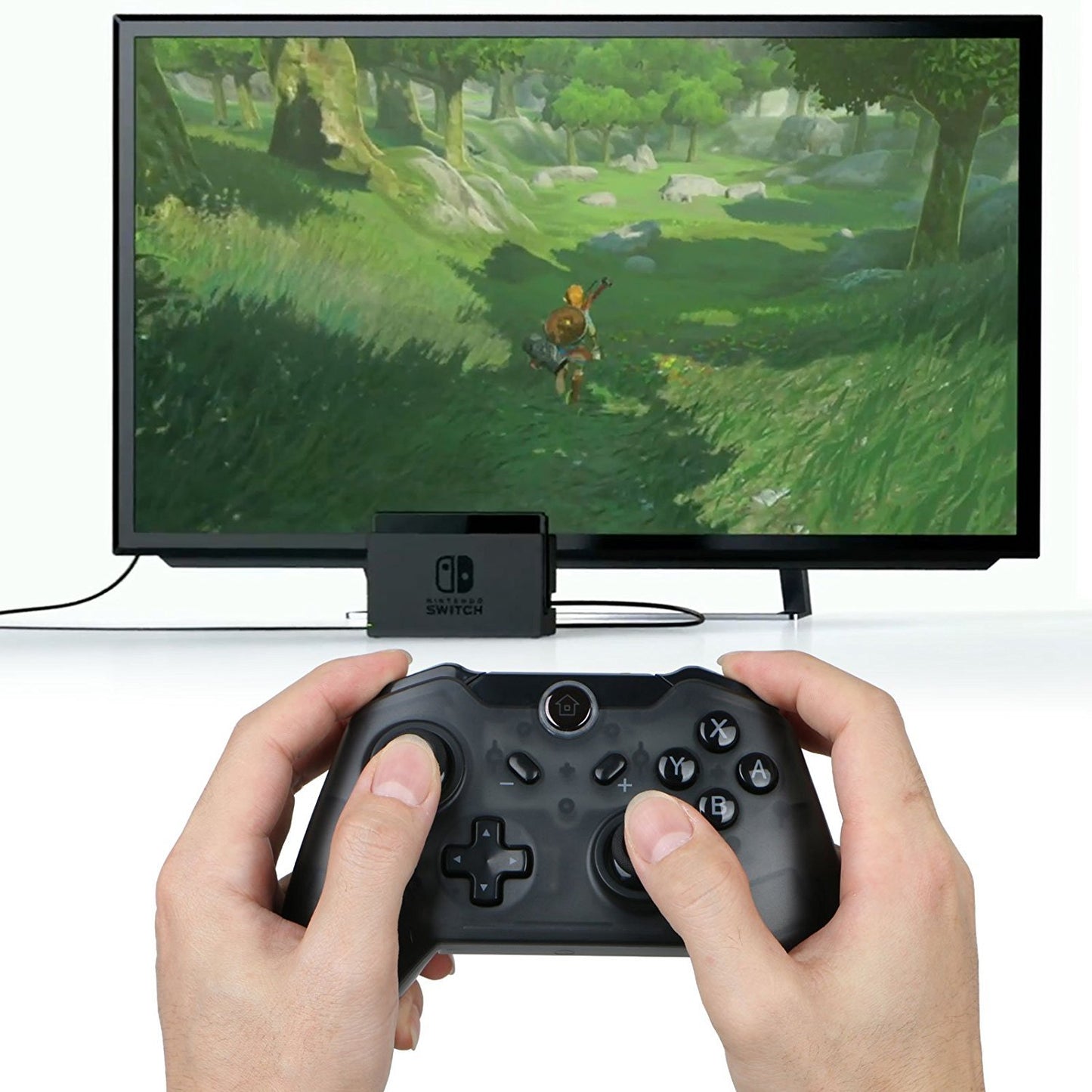 1X 2X Wireless Pro Controller Gamepad Joypad Remote for Nintendo Switch Console