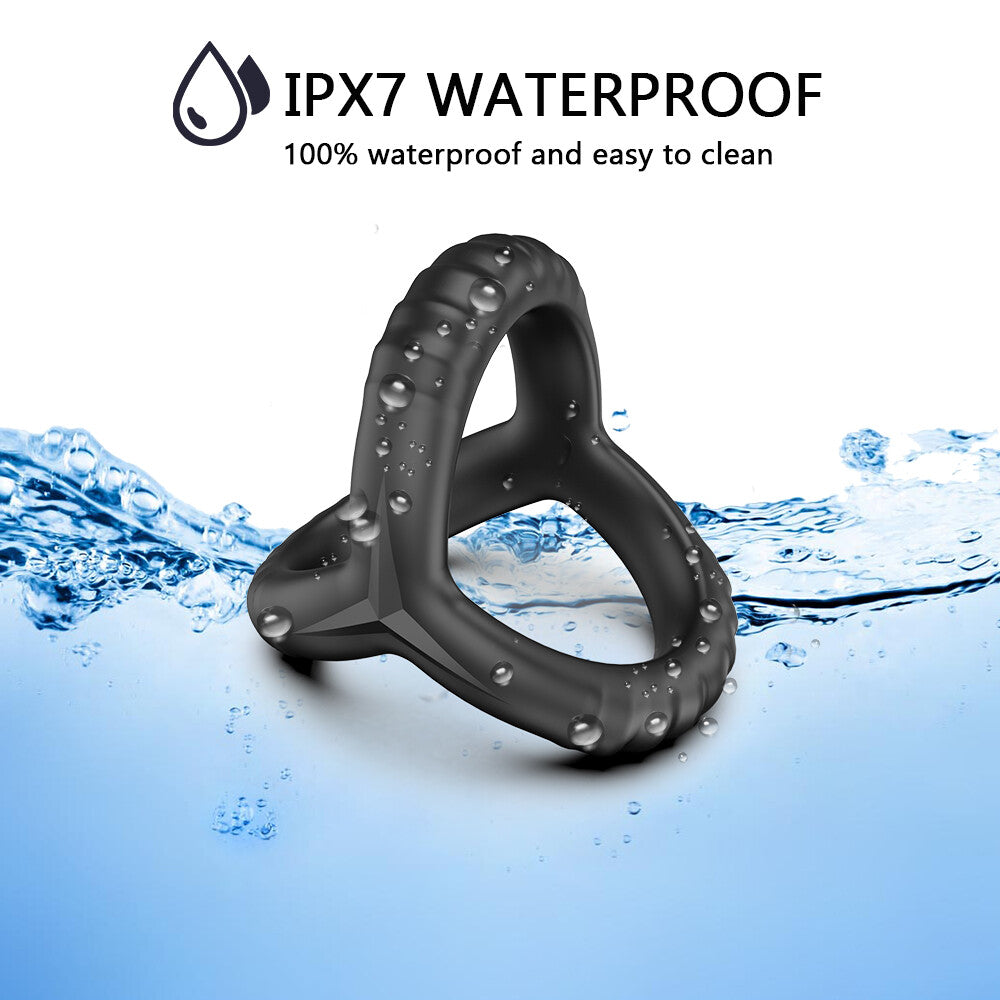 Stronger Erection Silicone Cock Penis Ring Longer Harder Adults Sex Toys for Men