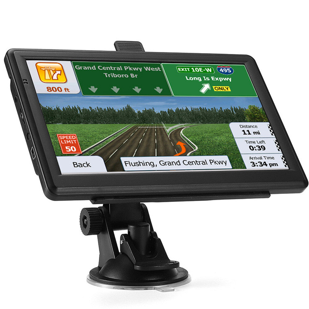 GPS Navigation for Car/Truck Touch Screen Maps W/ Spoken Direction 7" 8G+256M US