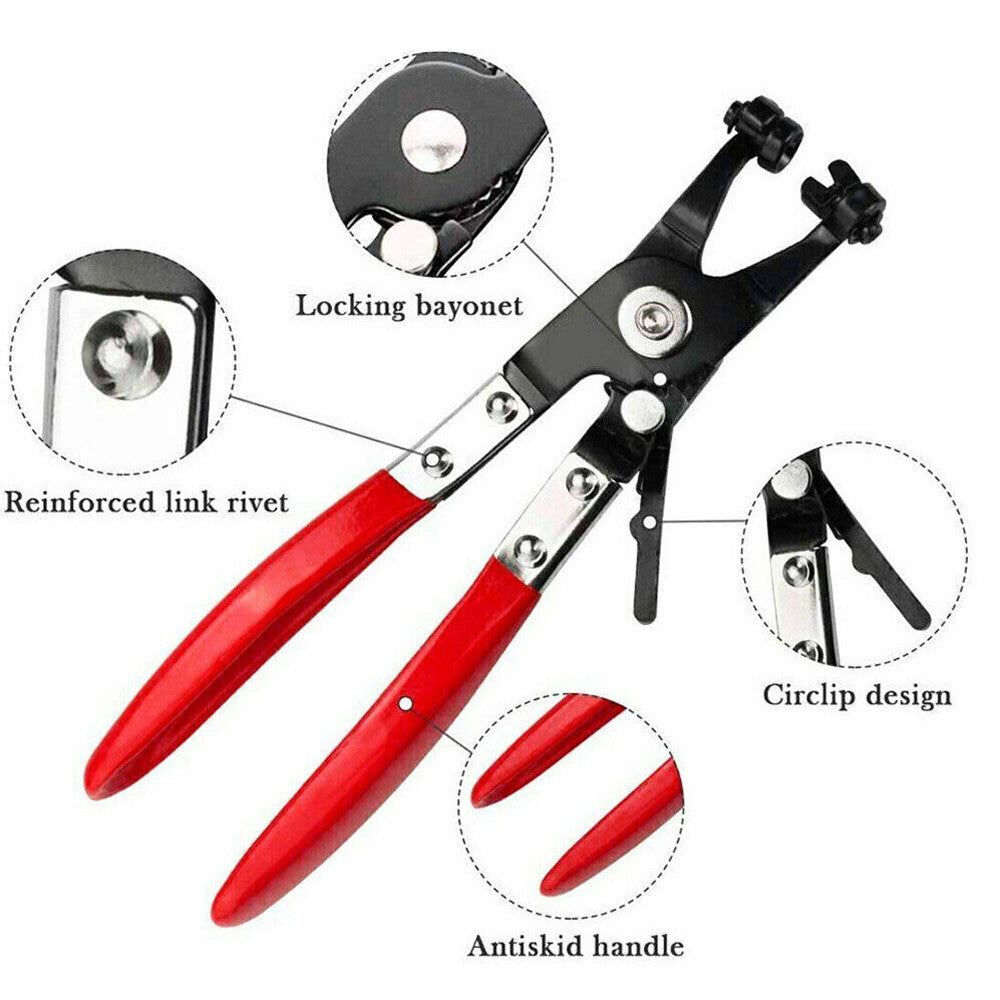 2X Hose Clamp Pliers Car Water Pipe Fuel Coolant Spring Bundle Removal Tools US