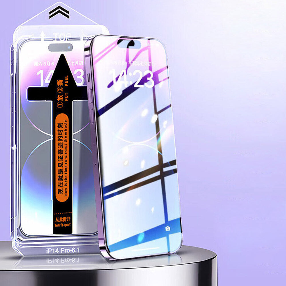 2X Pack Iphone 16 Pro Max plus Glass Screen Protector Magic Auto Alignment US