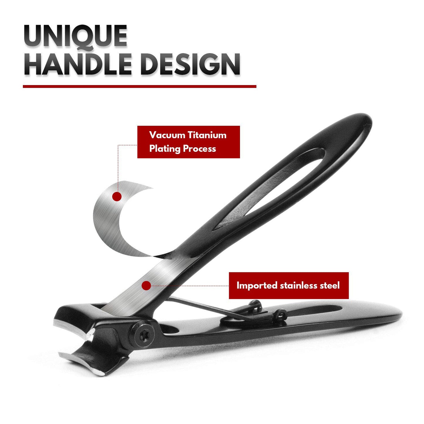 Professional Extra Large Toe Nail Clippers for Thick Nails Heavy Duty Stainless