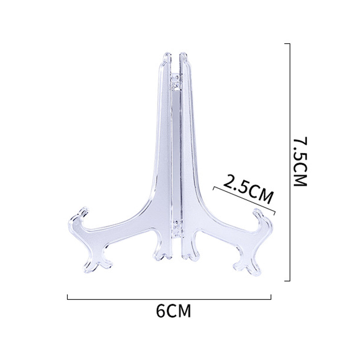 PACK of 25 Card Stand Trading Card Stands Baseball Display Stand Holder 3" US