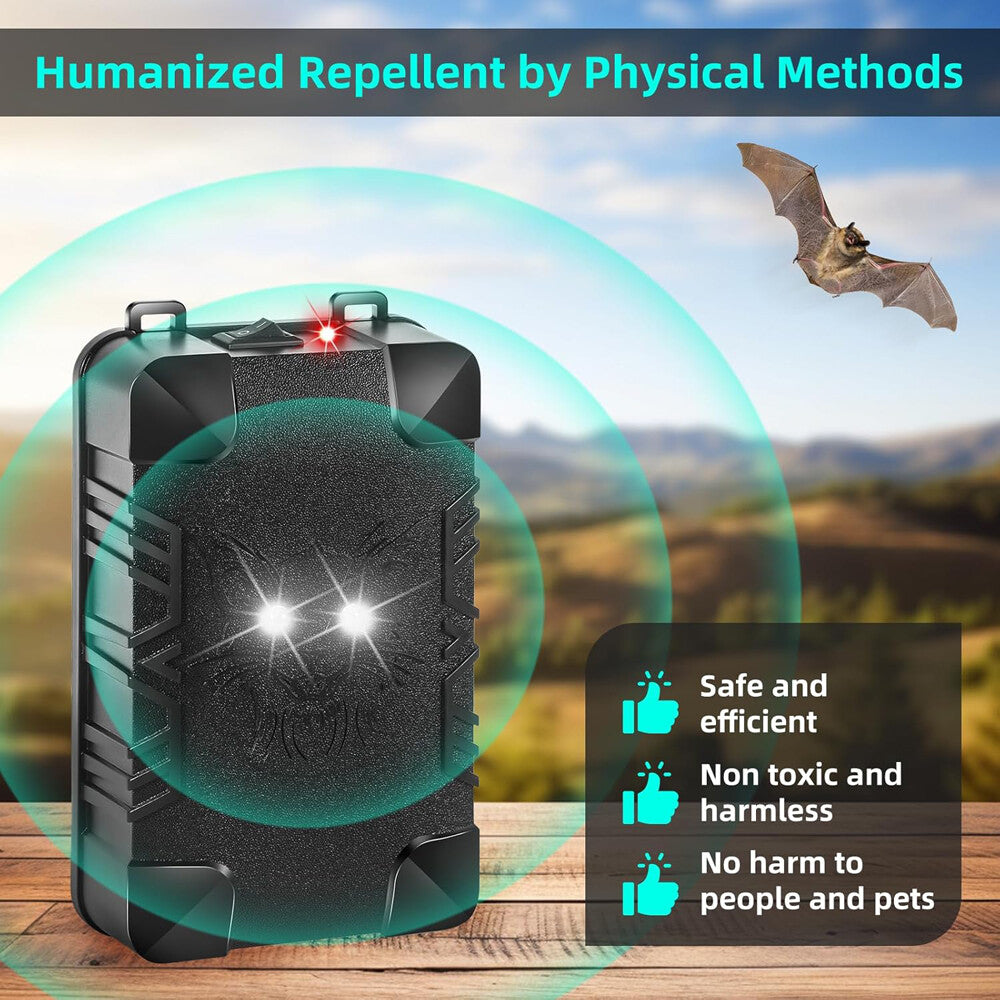 Car Ultrasonic Mouse Repeller Vehicle Rat Rodent Pest Animal Deterrent Repellent