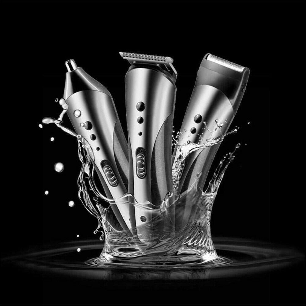 Hair Clippers Trimmer Kemei 1407 Professional Kit Hair Cutting Machine Barber US