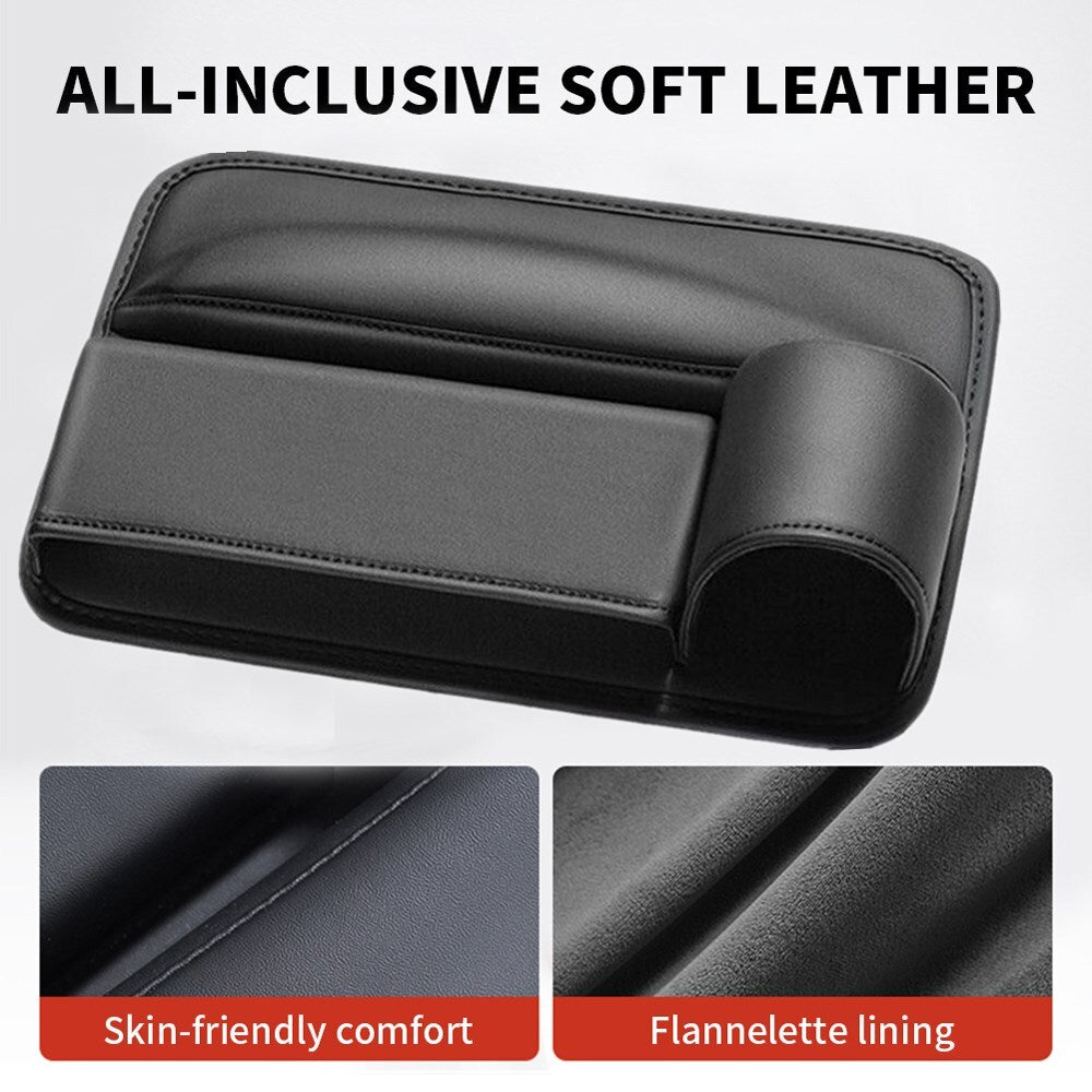Left Side Car Accessories Seat Gap Filler Phone Holder Storage Box Organizer Bag