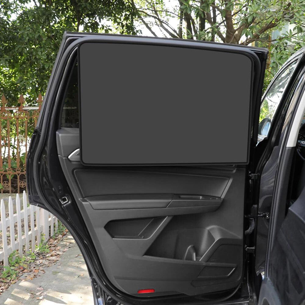 1X Magnetic Car Suction Sun Shade Curtain Full Shading Sunshade Accessories US