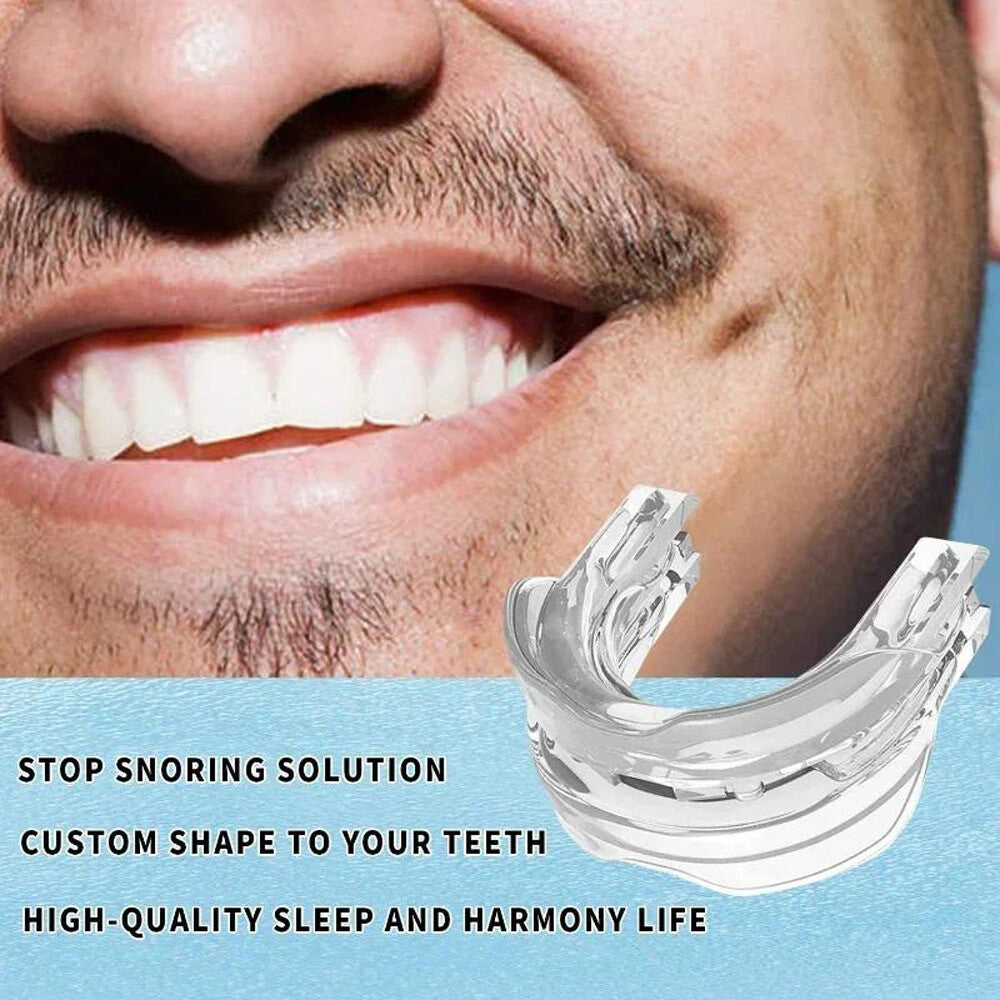 Sleep Aids anti Snore Mouthpiece Mouth Guards Stop Snoring Adjustable Bruxisms