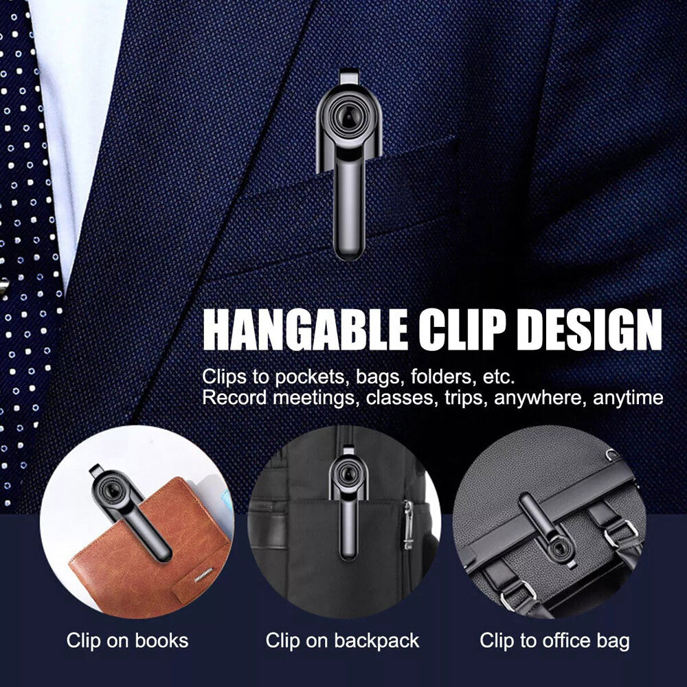 Necklace Camera Mini Full HD Video Audio Voice Recording Wearable Small Recorder