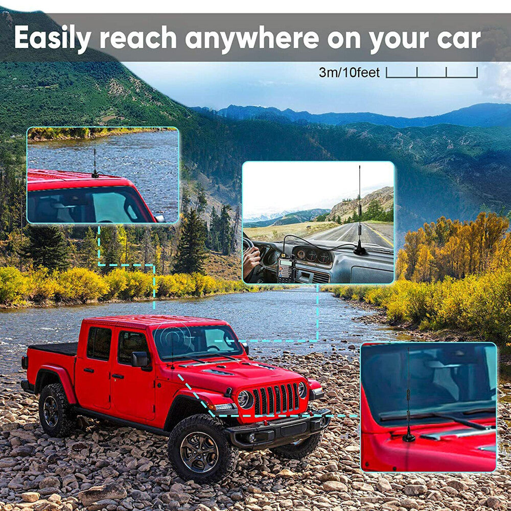 UV5R UV5RA A067 UV-82 144/430Mhz VHF UHF Radio Walkie Talkie Antenna for BAOFENG