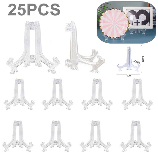 PACK of 25 Card Stand Trading Card Stands Baseball Display Stand Holder 3" US