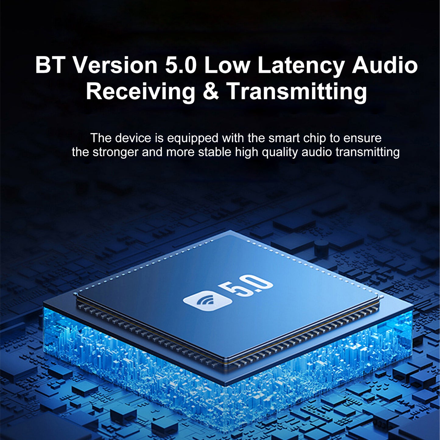 Long Range Bluetooth 5.0 Transmitter Receiver TV Home Car Stereo Audio Adapter