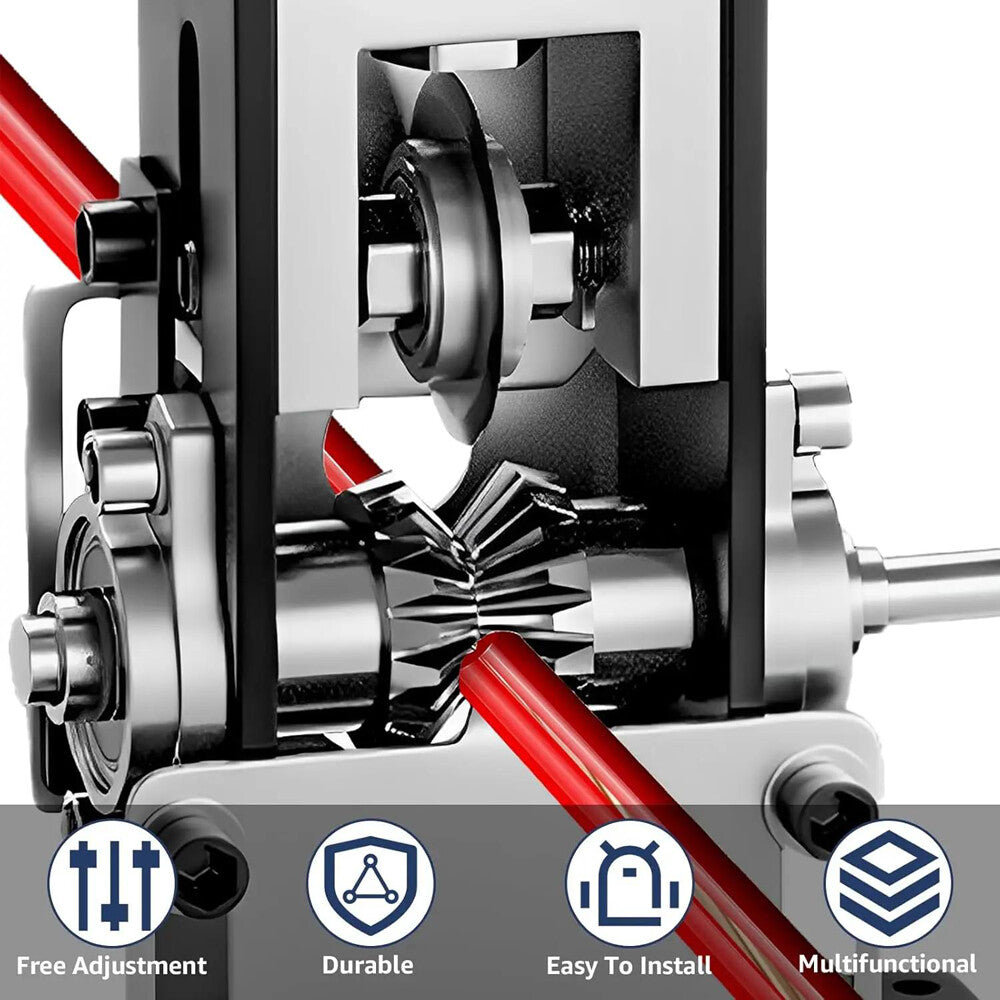 Manual Wire Stripping Machine Portable Cable Stripper 1Mm to 21Mm Hand Crank US