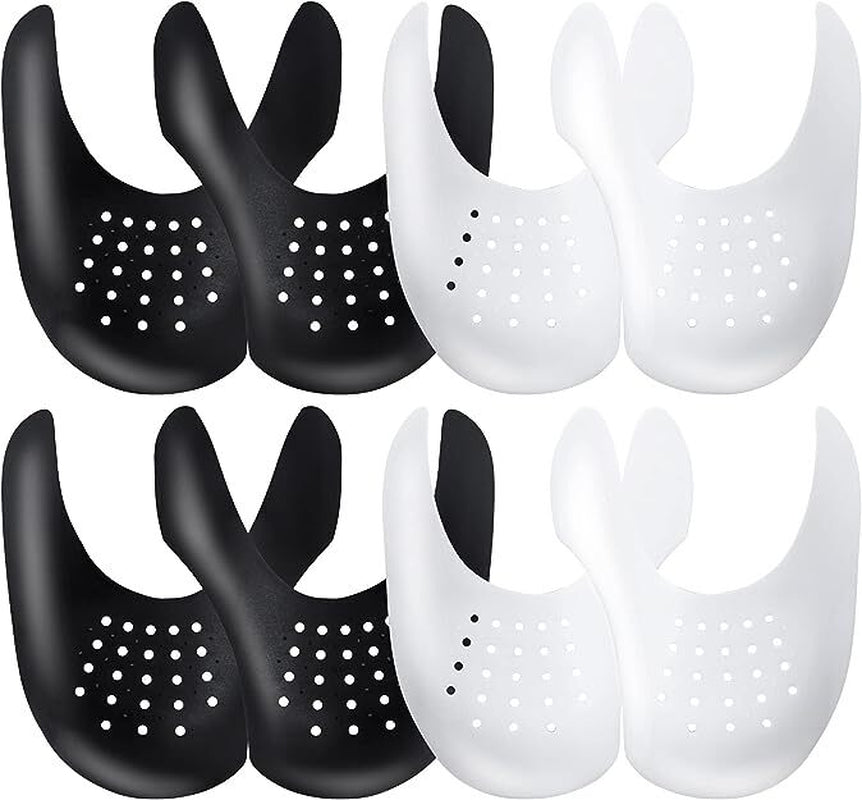 4 Pairs Shoe Creases Preventer Boot Anti-Wrinkle Shoe Guards for Women Size 5-8