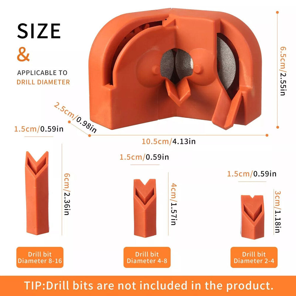 Electric Drill Bit Sharpener Multifunction Scissor Knife Drill Sharpening Tool