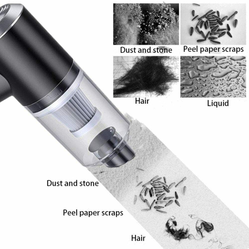 120W Cordless Handheld Vacuum Cleaner Small Mini Portable Car Auto Home Wireless