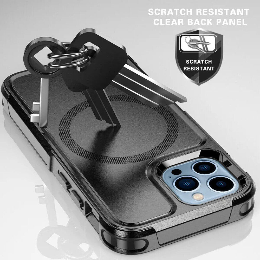 Heavy Duty Rugged Magsafe Shockproof Magnetic Case Cover Iphone 15 Pro Max 14 13