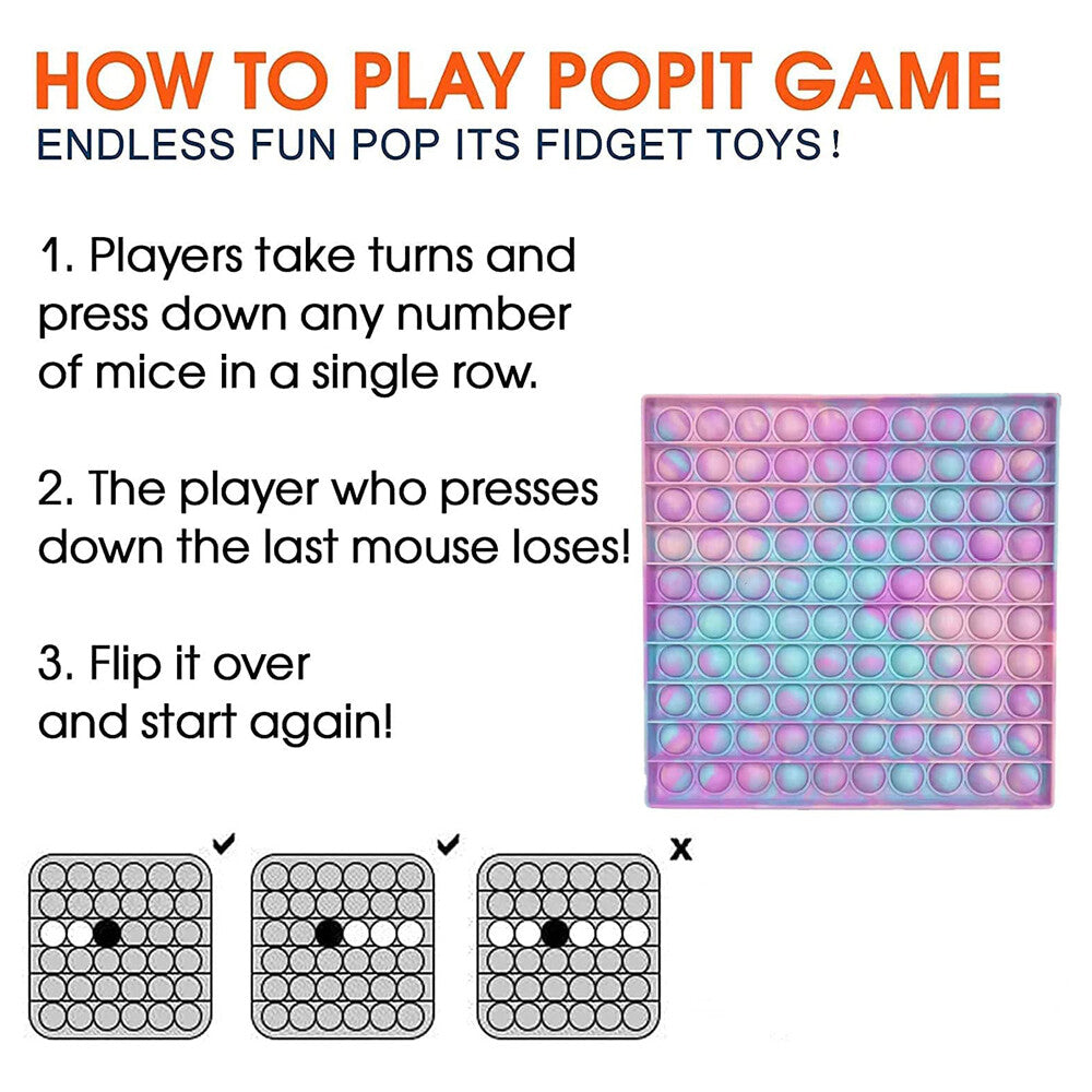 5Pack Sensory Bubble Fidget Toys Set Tools Bundle Stress Relief Autism ADHD Game