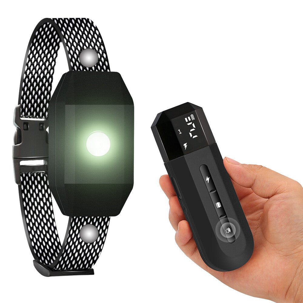 3000 FT Remote Dog Shock Training Collar Rechargeable Waterproof LCD Pet Trainer