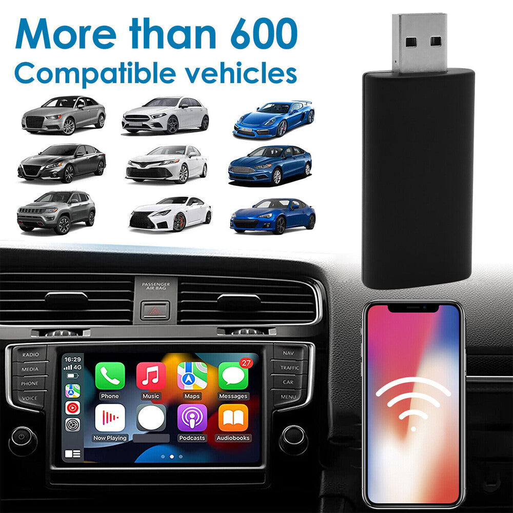 5Ghz AI Box Wireless Carplay Adapter for Iphone Plug and Play Carplay Dongle US
