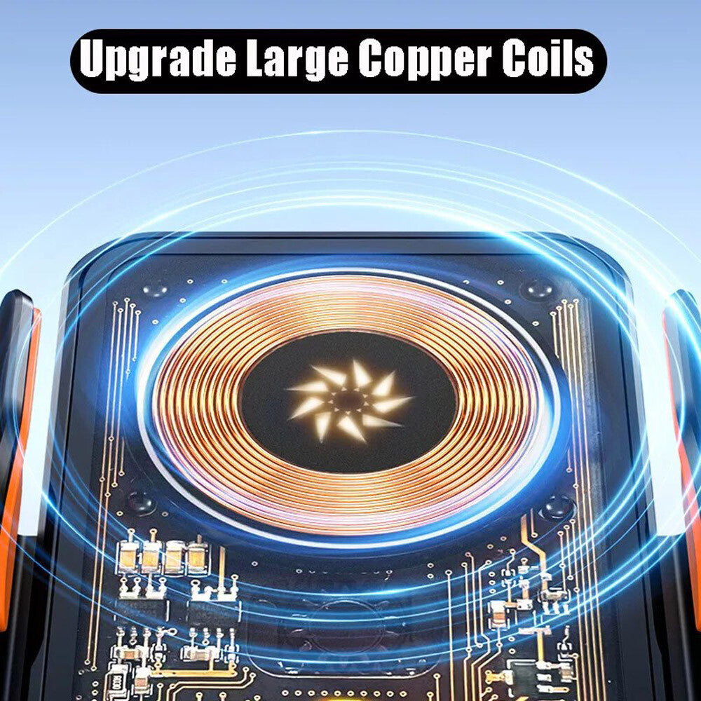 66W Fast Wireless Car Charger Automatic Clamping Mount Air Vent Phone Holder US