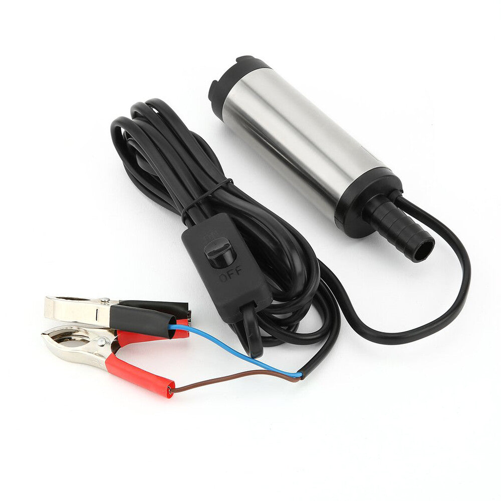 Submersible Pump DC 12V Electric 8500R/Min for Water Oil Kerosene Refueling Tool