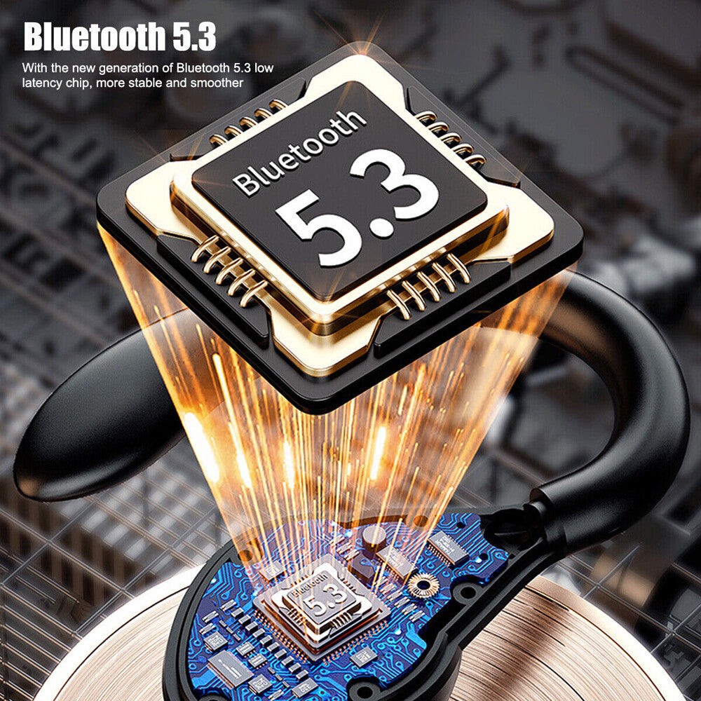 Wireless Bluetooth 5.3 Headset TWS Earphones Earbuds Stereo Headphones Ear Hook