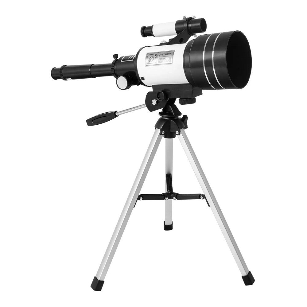 Telescope 300MM Astronomical 150X with Phone Adapter Barlow Lens for Kids Gift