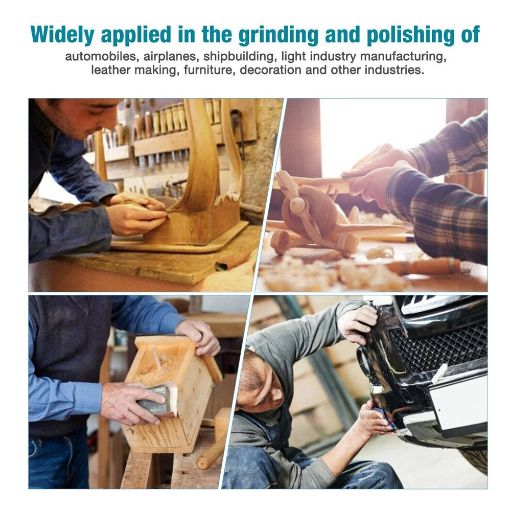 72 PCS Sandpaper Sand Paper Sanding Sheets Assorted Auto Wet Dry Wood Car Metal