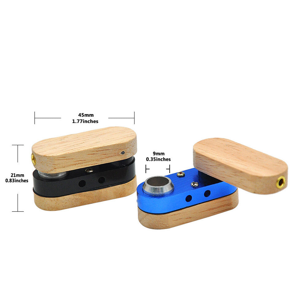 2" Colored Wood Metal Wooden Monkey Tobacco Smoking Hand Pipe Fashion Design US