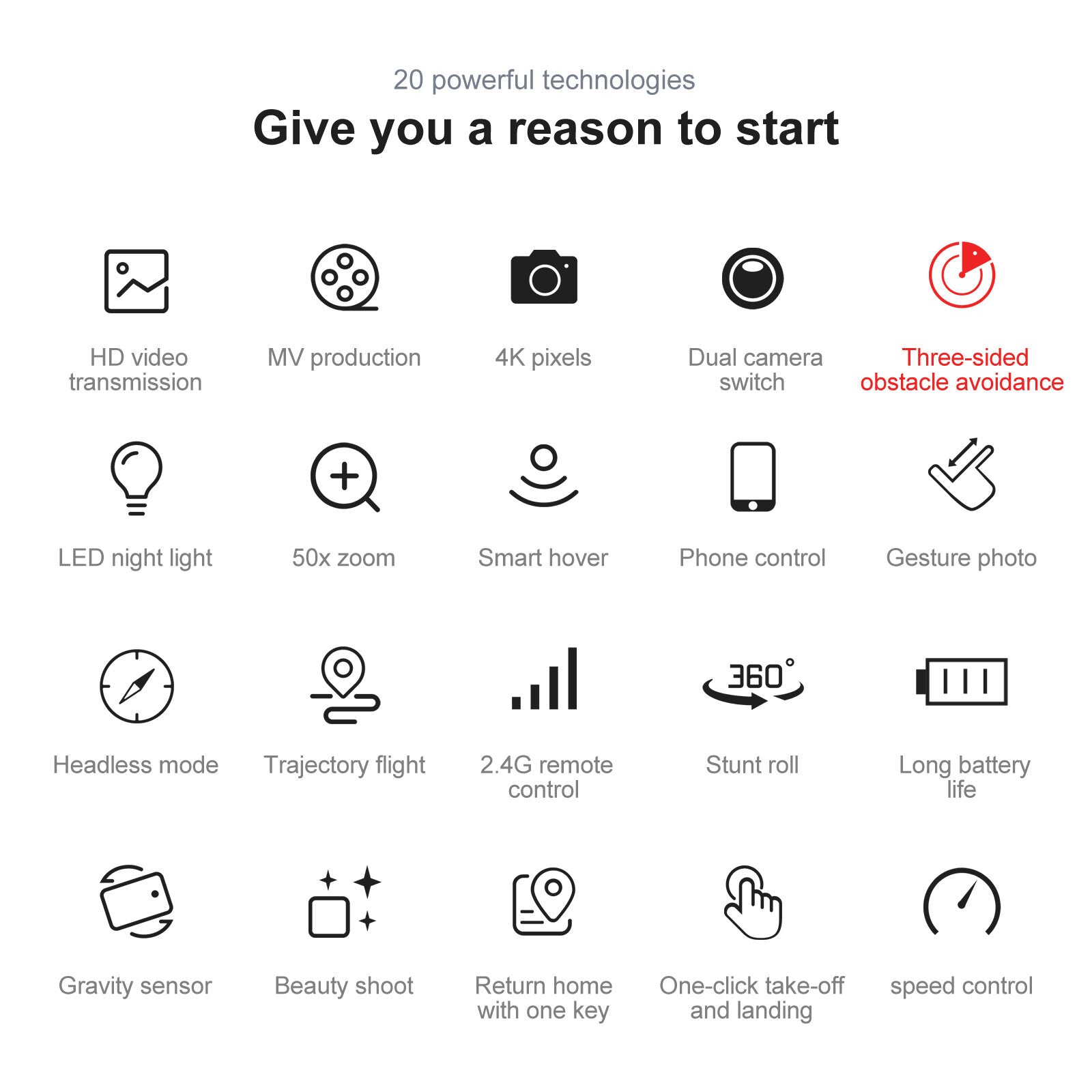 Drones Quadcopter 5G 4K GPS Drone X Pro with HD Dual Camera Wifi FPV Foldable RC