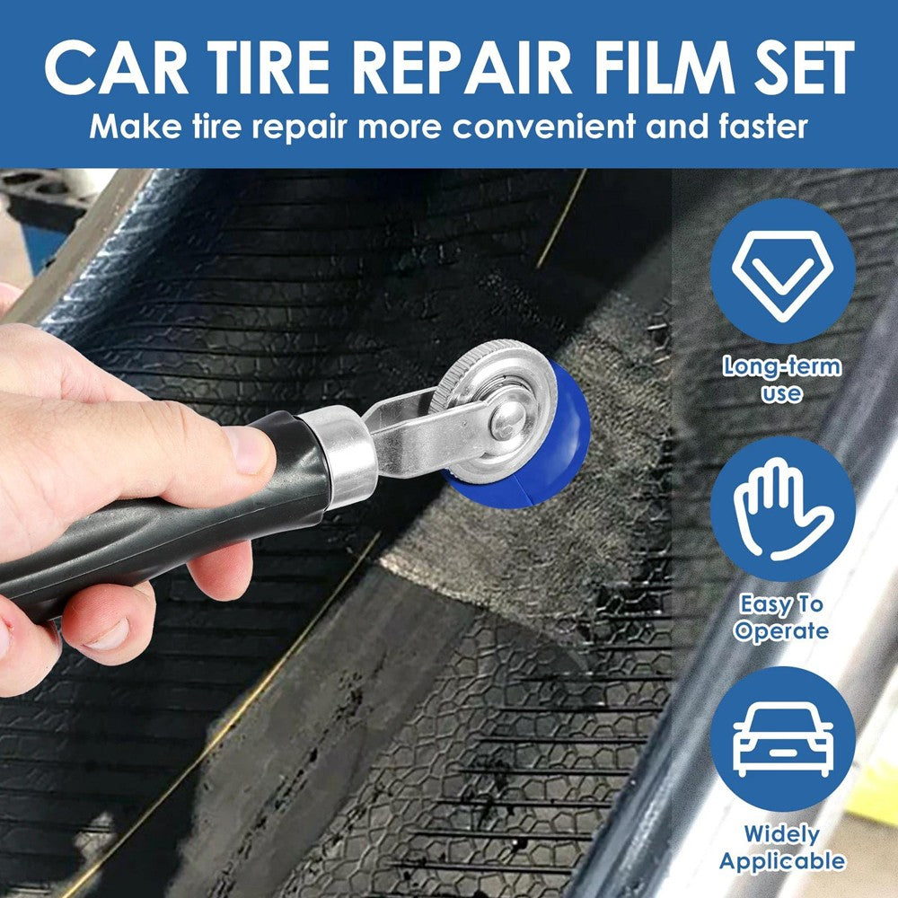 Tire Repair Patch Tool Liner Scraper Kit Grinding Head Buffing Wheel Car Truck