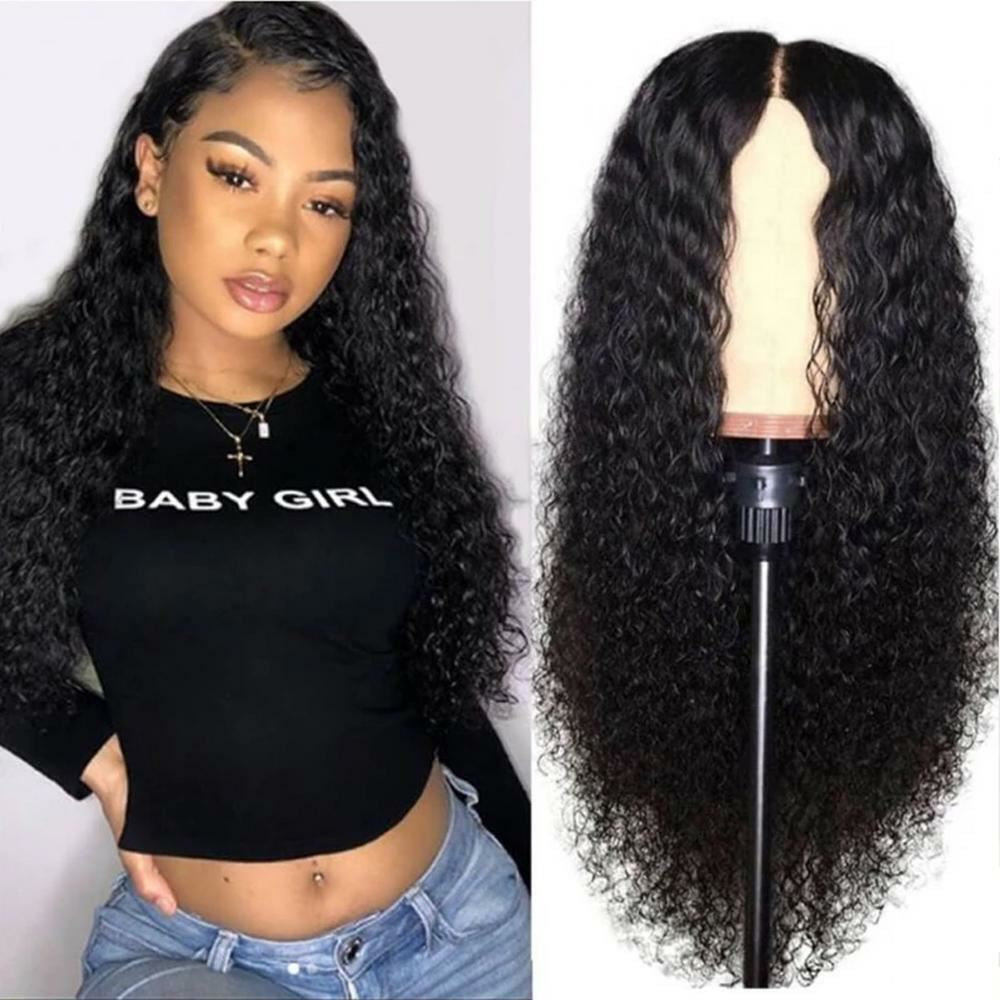 AA Hair Front Wig Womens Brazilian Human Long Curly Lace Wavy Hair Wigs US 2024