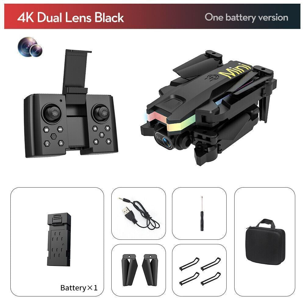 2022 XT8 RC Drone 4K HD Wide Angle Camera WIFI FPV Drone Dual Camera Quadcopter